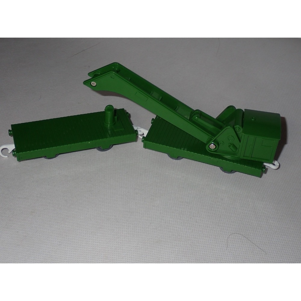 TOMY 2002 Breakdown Train Thomas Train Thomas Tank w/ flatbed - Picture 3 of 4